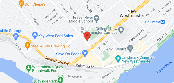 map of 1906 121 TENTH STREET